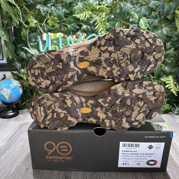 Zamberlan 4014 Lynx MID GTX  RR BOA Vibram 3D Camo Hydronic Brown Men 10 main image 11